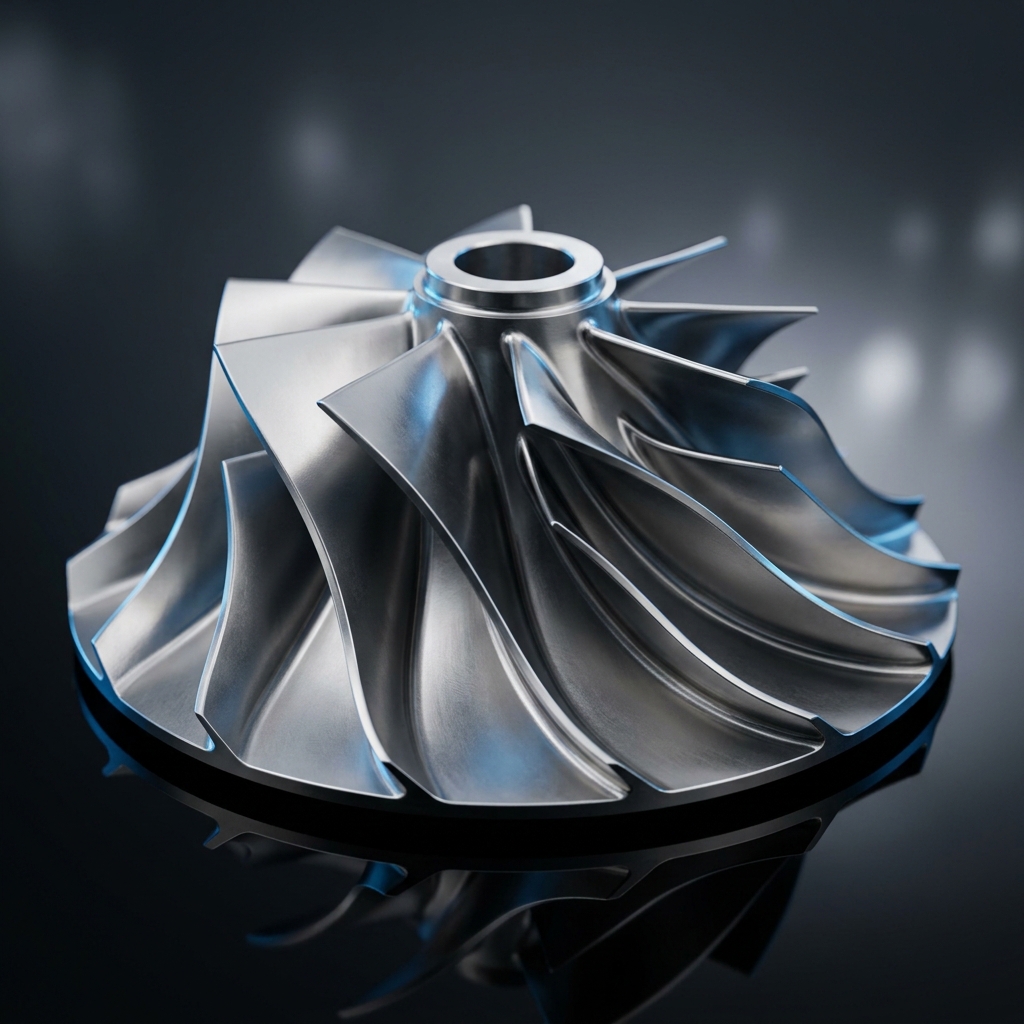 Titanium Turbine Impeller